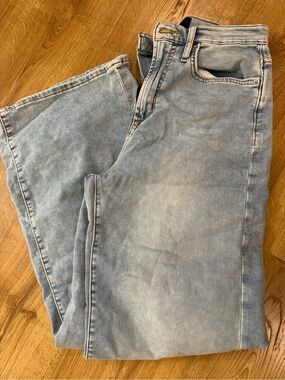 Gap high rise sweatpants jeans size 27